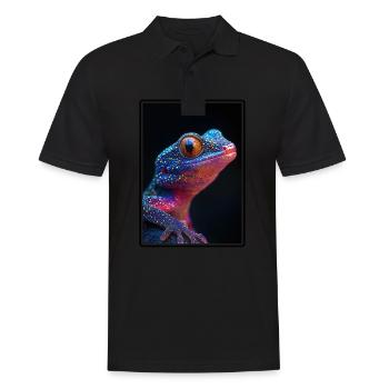 Geckos Geckos - Polo Homme - noir - Devant - Kai (181cm)