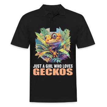 Geckos Geckos - Polo Homme - noir - Devant - Kai (181cm)