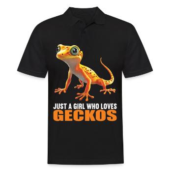 Geckos Geckos - Polo Homme - noir - Devant - Kai (181cm)