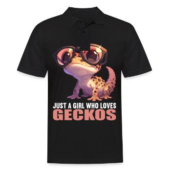 Geckos Geckos - Polo Homme - noir - Devant - Kai (181cm)