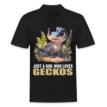 Geckos Geckos - Polo Homme - noir - Devant - Kai (181cm)