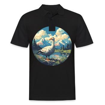 oies oies - Polo Homme - noir - Devant - Kai (181cm)