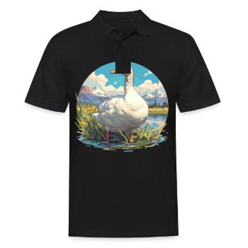 oies oies - Polo Homme - noir - Devant - Kai (181cm)