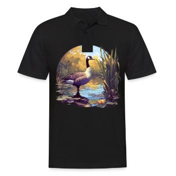 oies oies - Polo Homme - noir - Devant - Kai (181cm)
