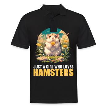 Hamster - Polo Homme - noir - Devant - Kai (181cm)