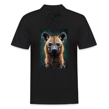 Hyena Hyena - Men's Polo Shirt - black - Front - Kai (181cm)