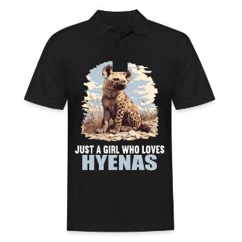 Hyena Hyena - Men's Polo Shirt - black - Front - Kai (181cm)