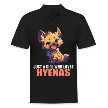Hyena Hyena - Men's Polo Shirt - black - Front - Kai (181cm)