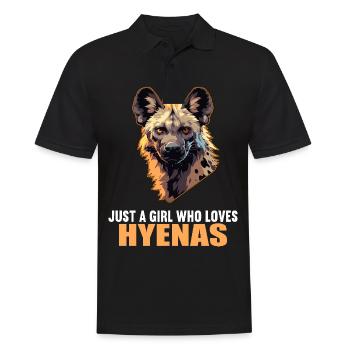 Hyena Hyena - Men's Polo Shirt - black - Front - Kai (181cm)