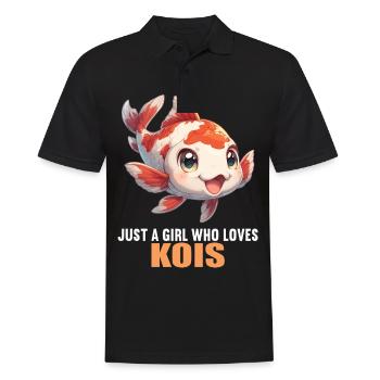 Koi Koi Carpe - Polo Homme - noir - Devant - Kai (181cm)
