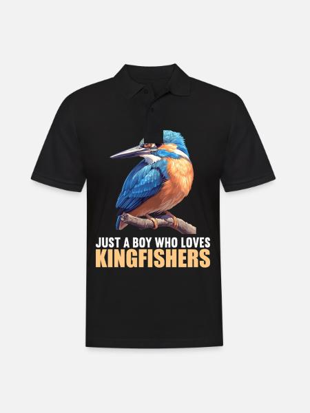 Kingfishers Kingfisher - Men's Polo Shirt - black