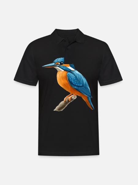 Kingfishers Kingfisher - Men's Polo Shirt - black