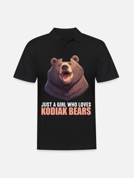 Kodiak Bear Kodiak Bear - Men's Polo Shirt - black