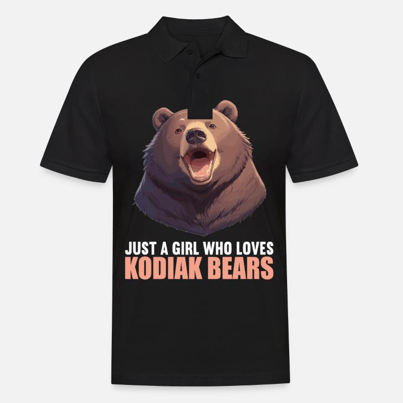 Kodiak Bear Kodiak Bear - Men's Polo Shirt - black