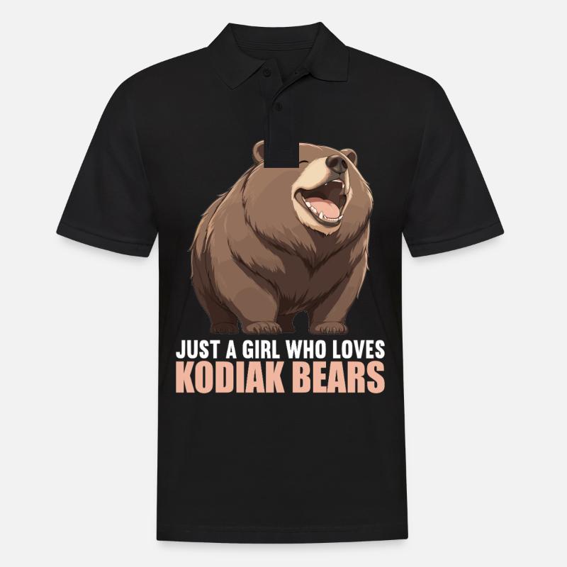 Kodiak Bear Kodiak Bear - Men's Polo Shirt - black