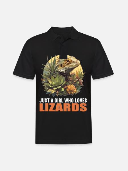Lizards Lizard - Men's Polo Shirt - black