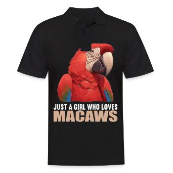 Macaw's Era - Men's Polo Shirt - black - Front - Kai (181cm)