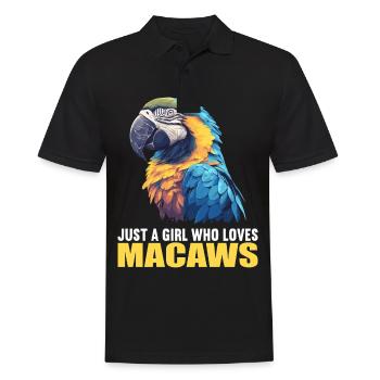Macaw's Era - Men's Polo Shirt - black - Front - Kai (181cm)