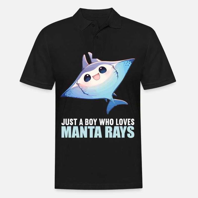 Manta Rays Manta Rays - Men's Polo Shirt - black