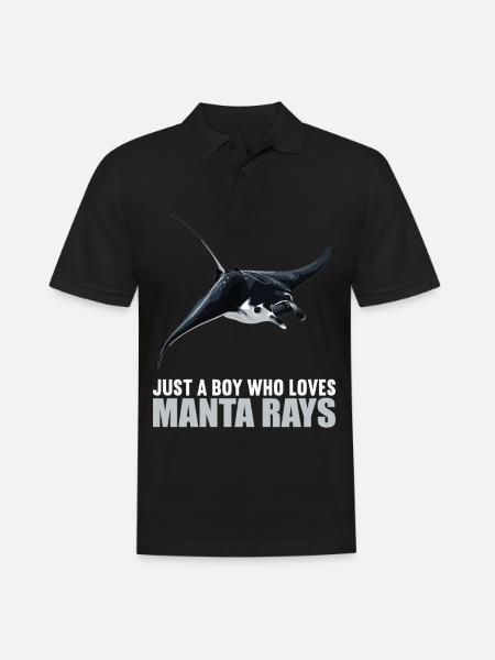 Manta Rays Manta Rays - Men's Polo Shirt - black