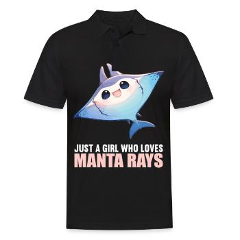 Manta Rays Manta Rays - Men's Polo Shirt - black - Front - Kai (181cm)