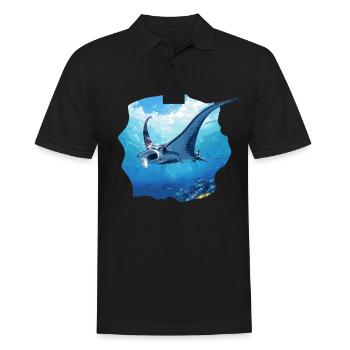 Manta Rays Manta Rays - Men's Polo Shirt - black - Front - Kai (181cm)