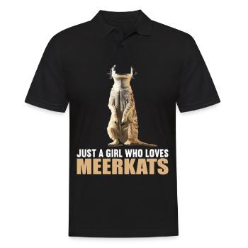 Meerkat Erdmännchen - Polo Homme - noir - Devant - Kai (181cm)