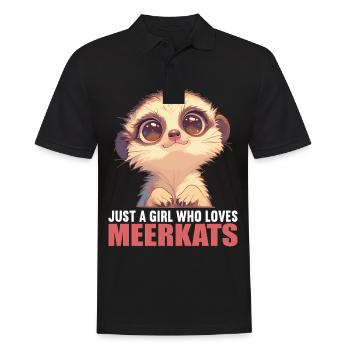 Meerkat Erdmännchen - Polo Homme - noir - Devant - Kai (181cm)