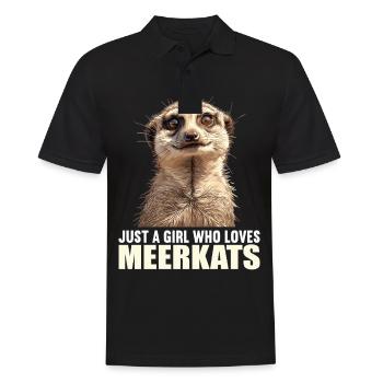 Meerkat Erdmännchen - Polo Homme - noir - Devant - Kai (181cm)