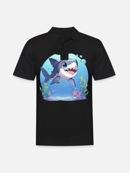 Mégalodons Megalodon - Polo Homme - noir