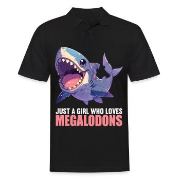 Megalodons Megalodon - Men's Polo Shirt - black - Front - Kai (181cm)