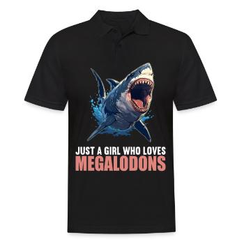 Megalodons Megalodon - Men's Polo Shirt - black - Front - Kai (181cm)