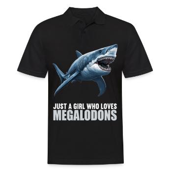 Megalodons Megalodon - Men's Polo Shirt - black - Front - Kai (181cm)