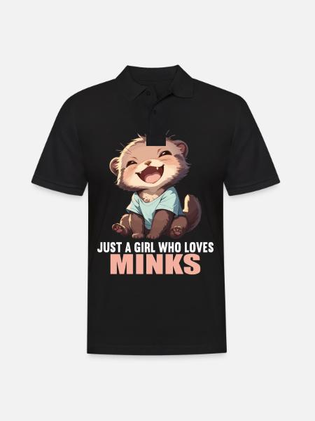 Mink Mink - Men's Polo Shirt - black