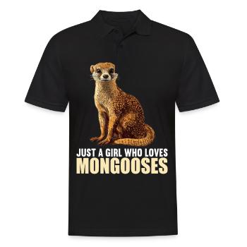 Mungos Mungo - Männer Poloshirt - Schwarz - Vorne - Kai (181cm)