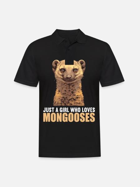 Mungos Mungo - Männer Poloshirt - Schwarz