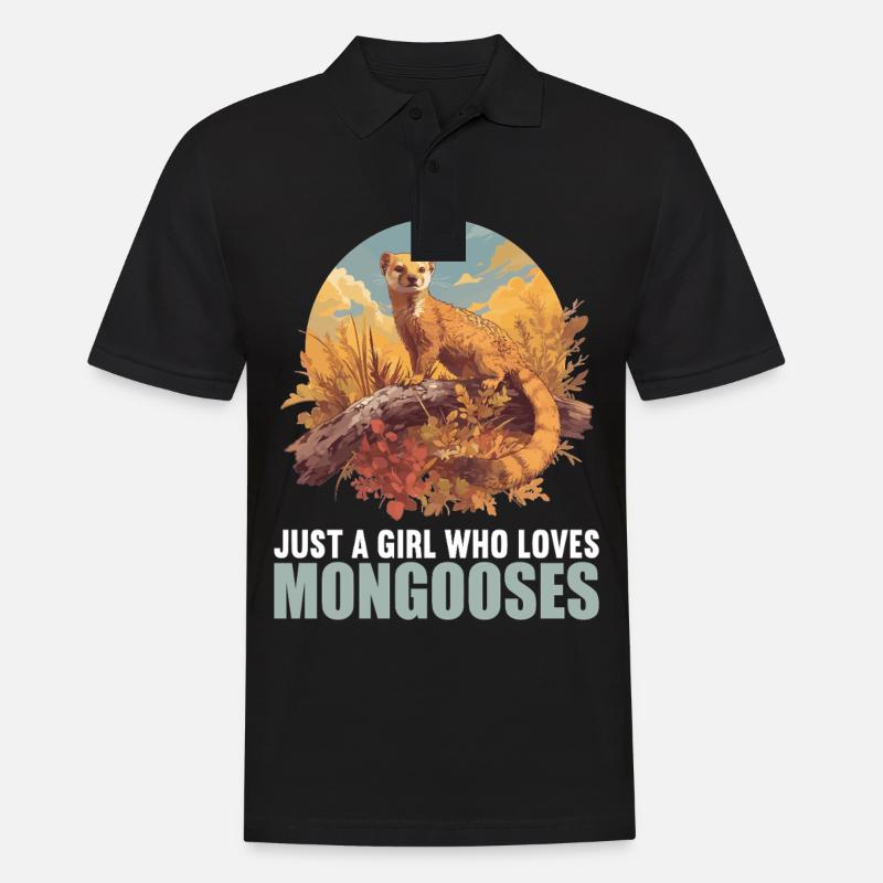 Mungos Mungo - Männer Poloshirt - Schwarz