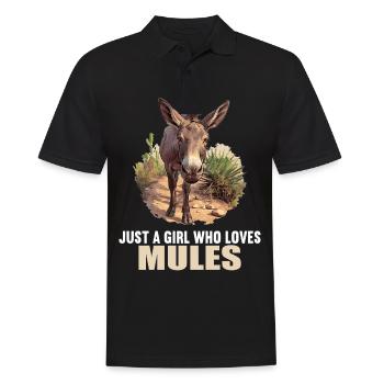 Mules Mule - Men's Polo Shirt - black - Front - Kai (181cm)
