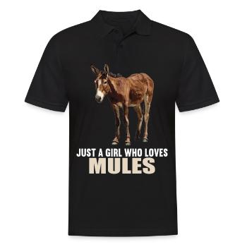 Mules Mule - Men's Polo Shirt - black - Front - Kai (181cm)