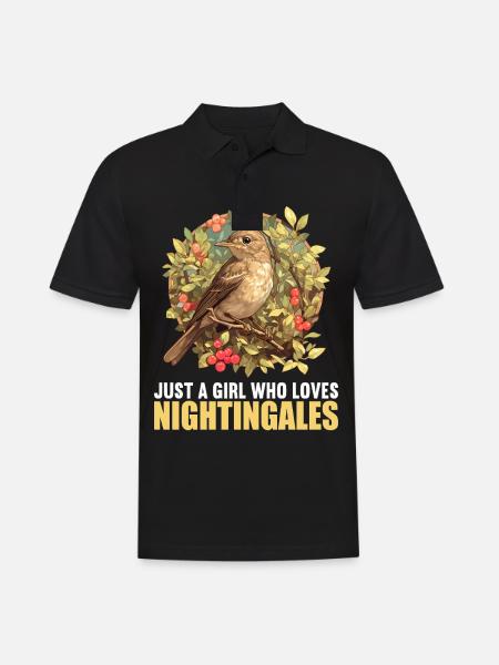 Nightingales Nightingale - Men's Polo Shirt - black