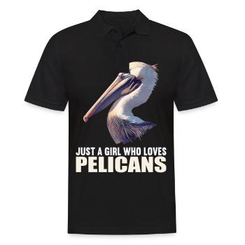 Pelikane Pelikan - Männer Poloshirt - Schwarz - Vorne - Kai (181cm)