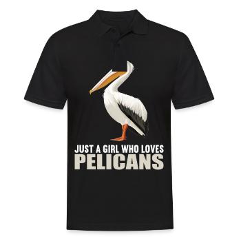 Pelikane Pelikan - Männer Poloshirt - Schwarz - Vorne - Kai (181cm)