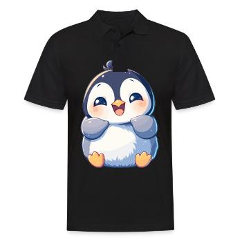 Pingouins Pingouin - Polo Homme - noir - Devant - Kai (181cm)