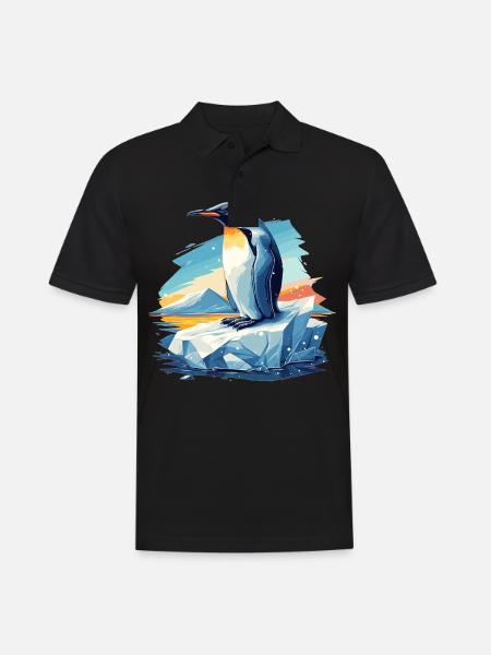 Penguins Penguin - Men's Polo Shirt - black