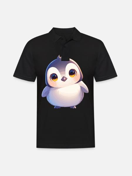 Penguins Penguin - Men's Polo Shirt - black