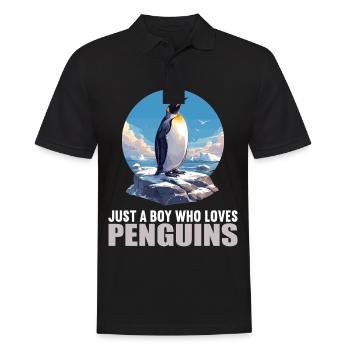 Pingouins Pingouin - Polo Homme - noir - Devant - Kai (181cm)