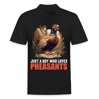 Faisans Faisan - Polo Homme - noir - Devant - Kai (181cm)