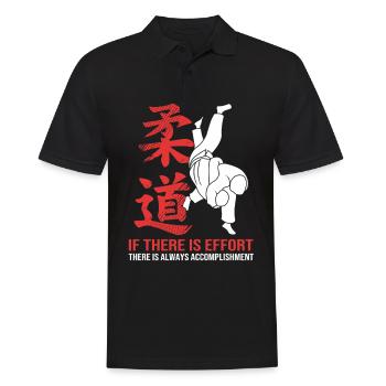 Judo - Polo Homme - noir - Devant - Kai (181cm)