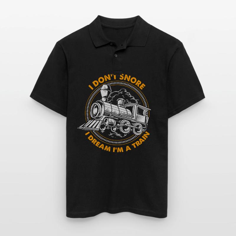 Model Railway Model Making Model Maker Men's Polo Shirt