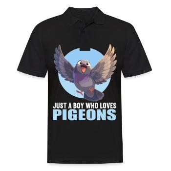 Pigeons Pigeon - Polo Homme - noir - Devant - Kai (181cm)